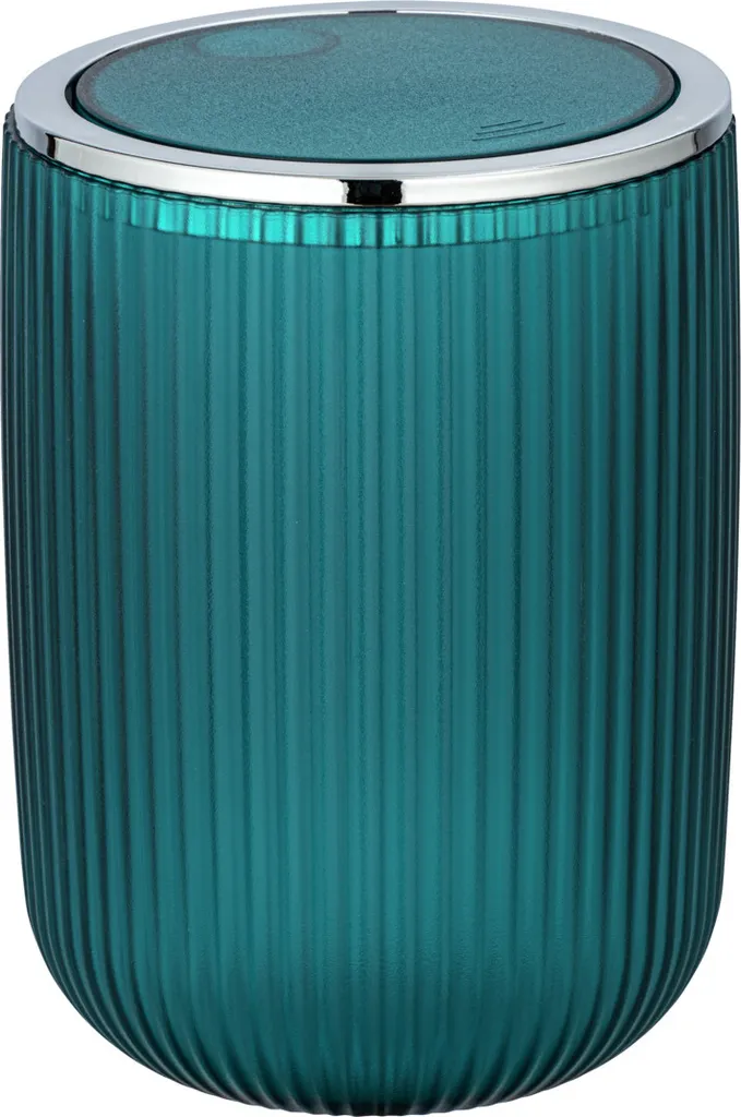 Mini Poubelle SDB Agropoli 2L - Couvercle Basculant Pratique et Design