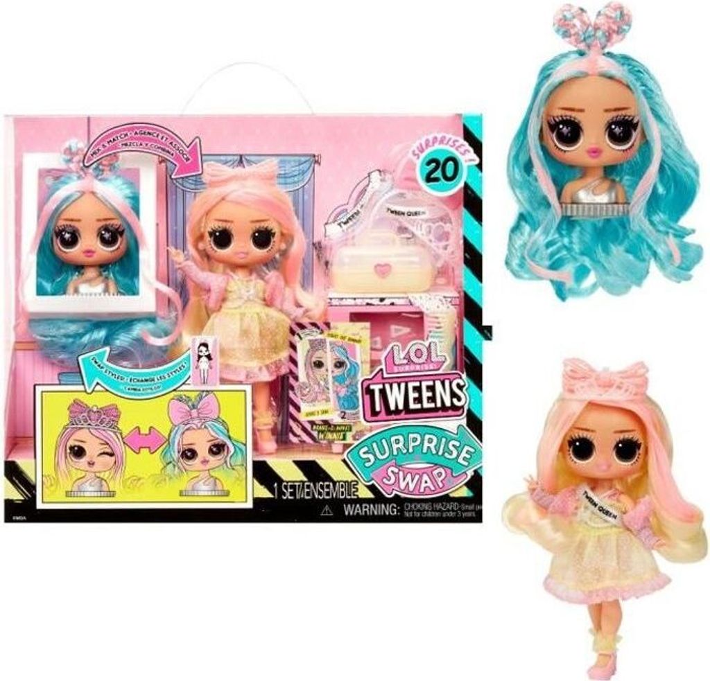 LOL Surp.Tweens Swap Fashion Doll-Braids Produktbild 17