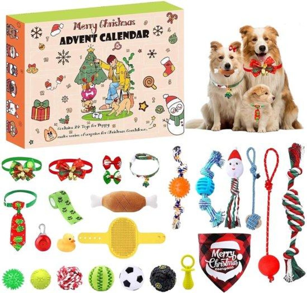 Adventskalender voor honden 2025 - 24-delige interactieve Productafbeelding 