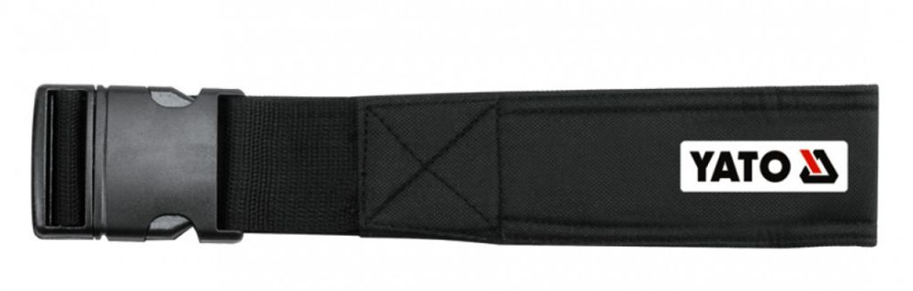 Yato YT-7409, Opasek na nářadí, Černá, Nylon, 9 cm, 12 cm, Obrázek produktu 