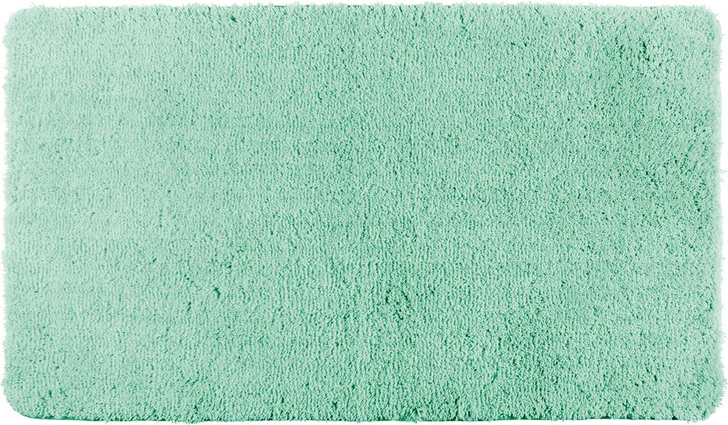 WENKO Badteppich Belize Turquoise, 60 x 90 cm, Mikrofaser