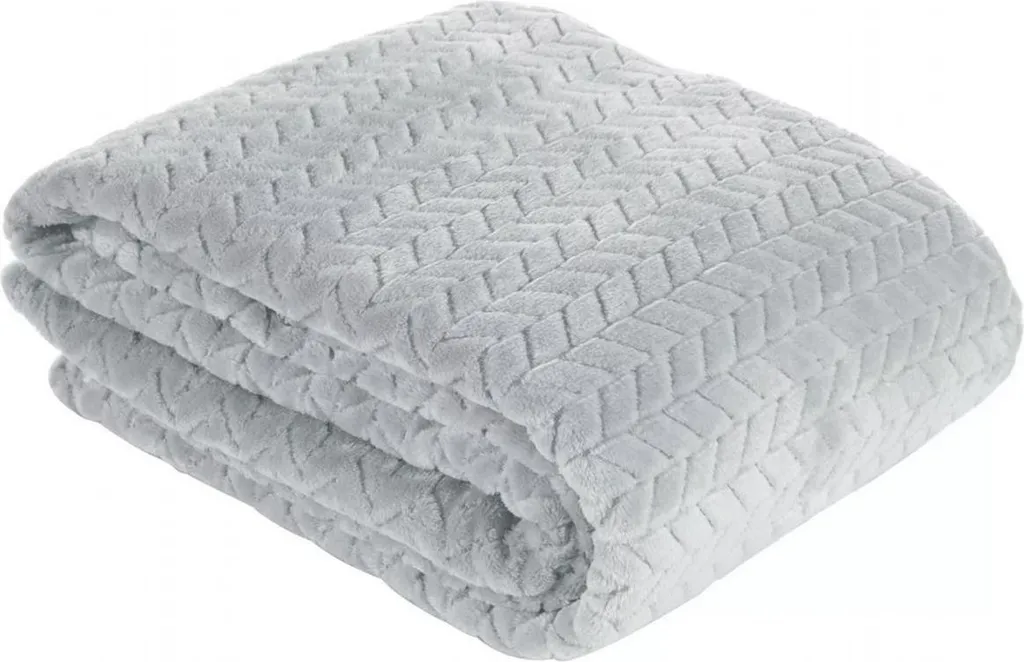 D91 Coperta Cindy 220x200 cm Argento