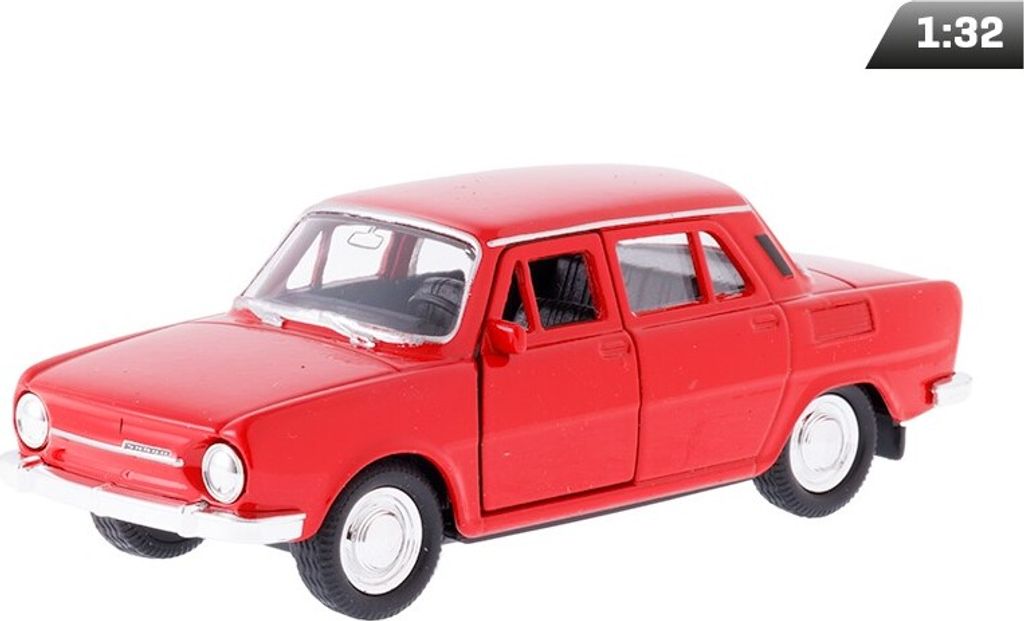 Model 1:34, ŠKODA 100, czerwony (A02856S1C) Zdjęcie produktu 