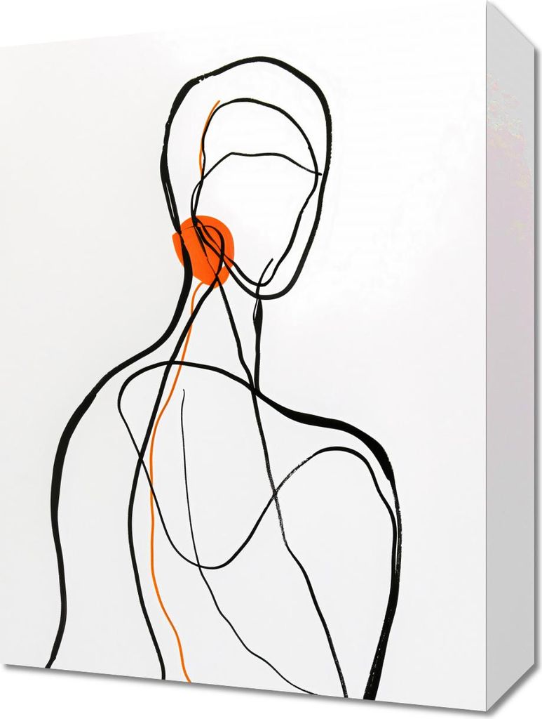 Bild 30x40cm Leere in der Farbe