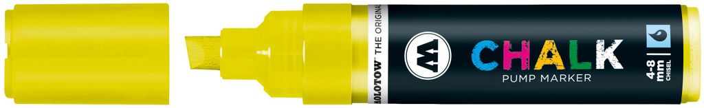 Molotow Kreidemarker CHALK 4-8 mm, Nr. 006, neongelb