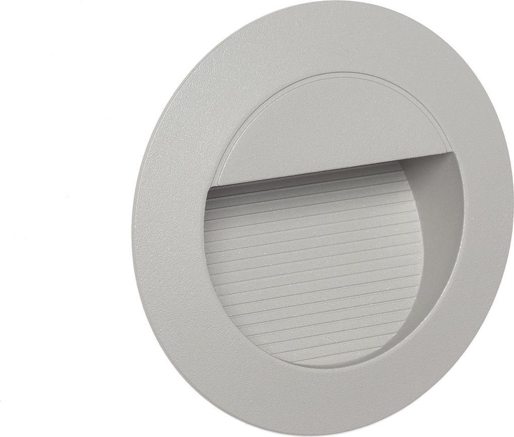 LED Wandeinbauleuchte Außen 1.5W Olite IP65 Silbern
