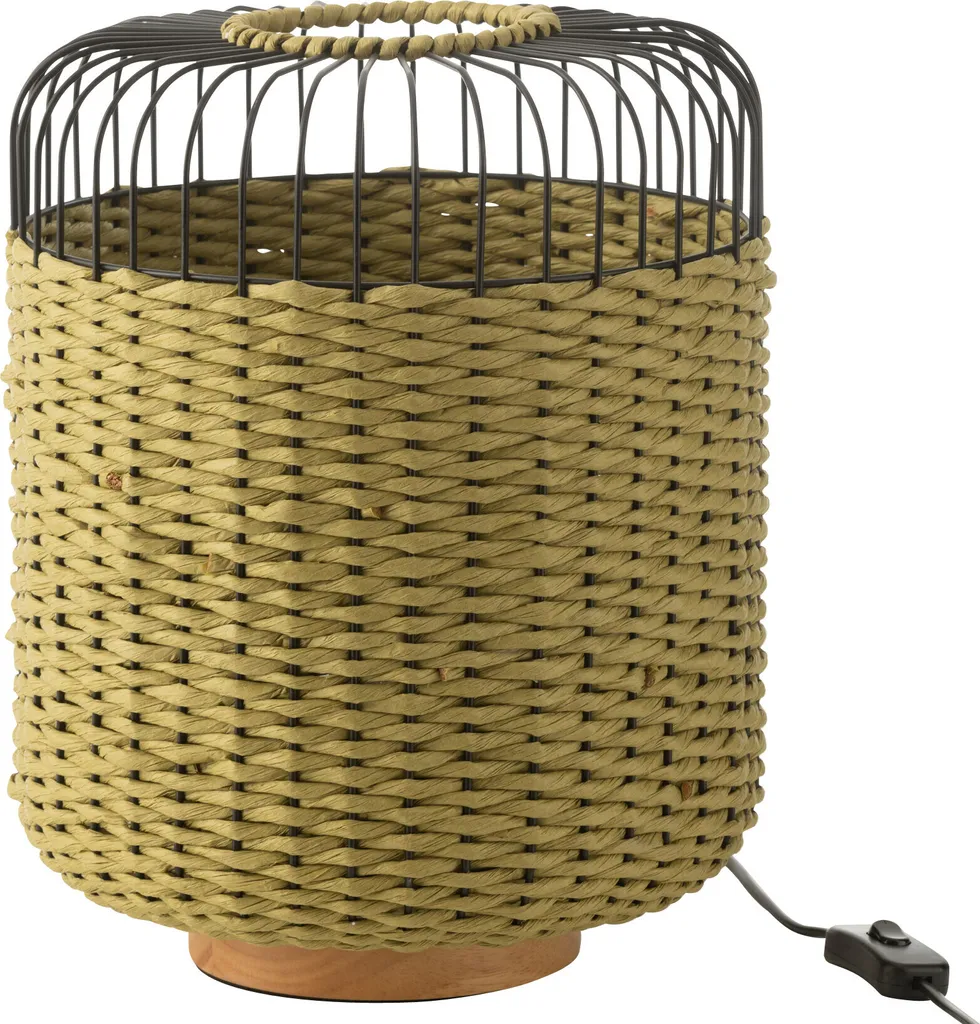 Lampe Métal Vert Anti-Reflet pour Éclairer les Coins Sombres de Maison