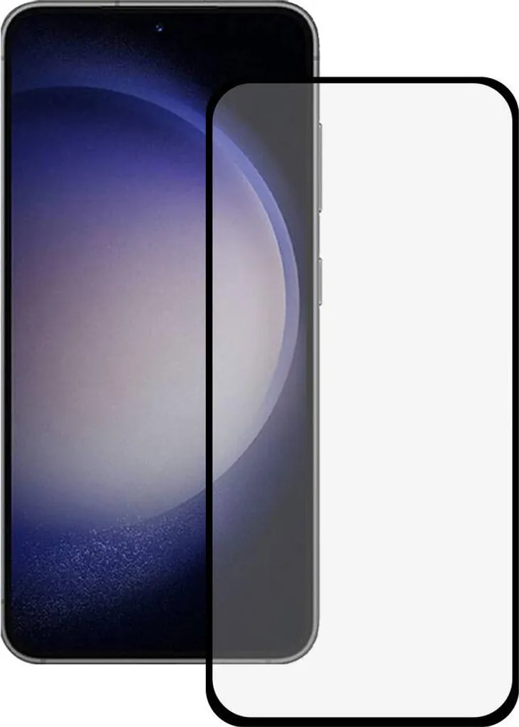 Proteggi Schermo Ksix per Samsung S23 Vetro Temperato Extreme 9H Nero - 1
