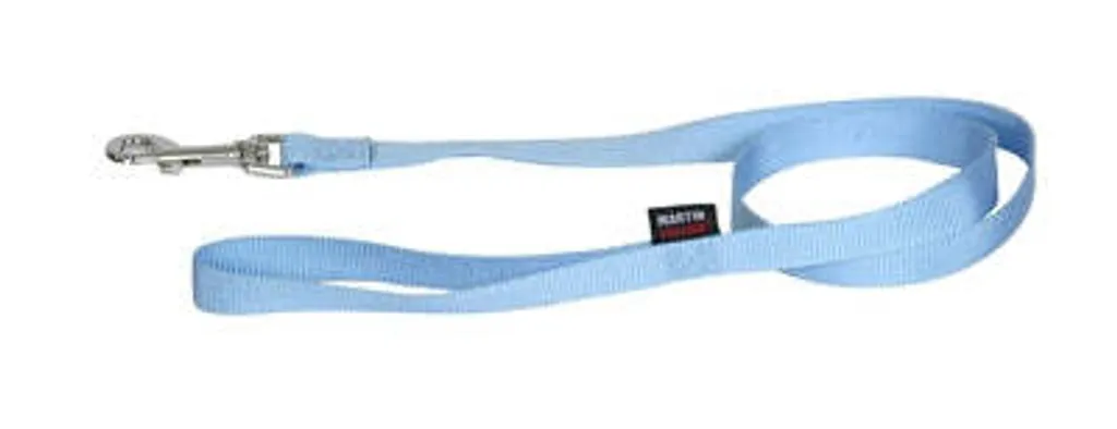 Martin Guinzaglio per cani Basic Nylon Blu - Robusto e Duraturo