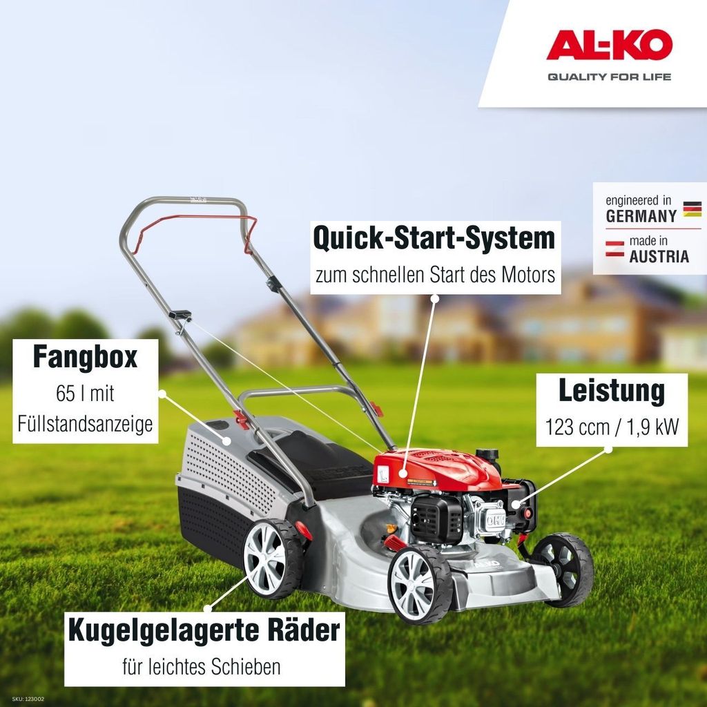 AL-KO Benzin-Rasenmäher Classic 4.62 P-A , 46 cm Produktbild 
