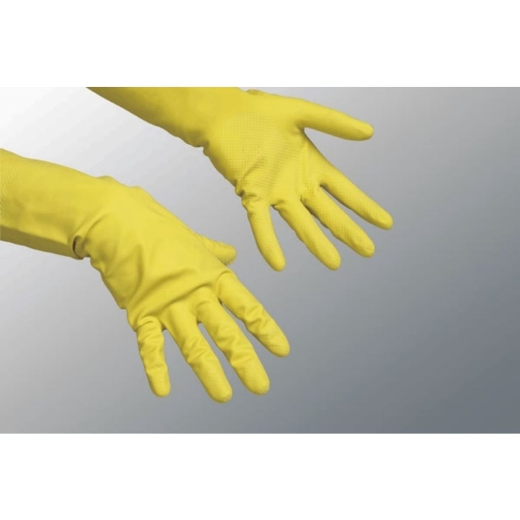 Vileda Gummihandschuh 25618 XL Naturlatex gelb 1Paar Produktbild 