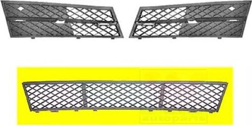 VAN WEZEL Lüftungsgitter Grill Stoßfänger für BMW 5 Touring (F11)