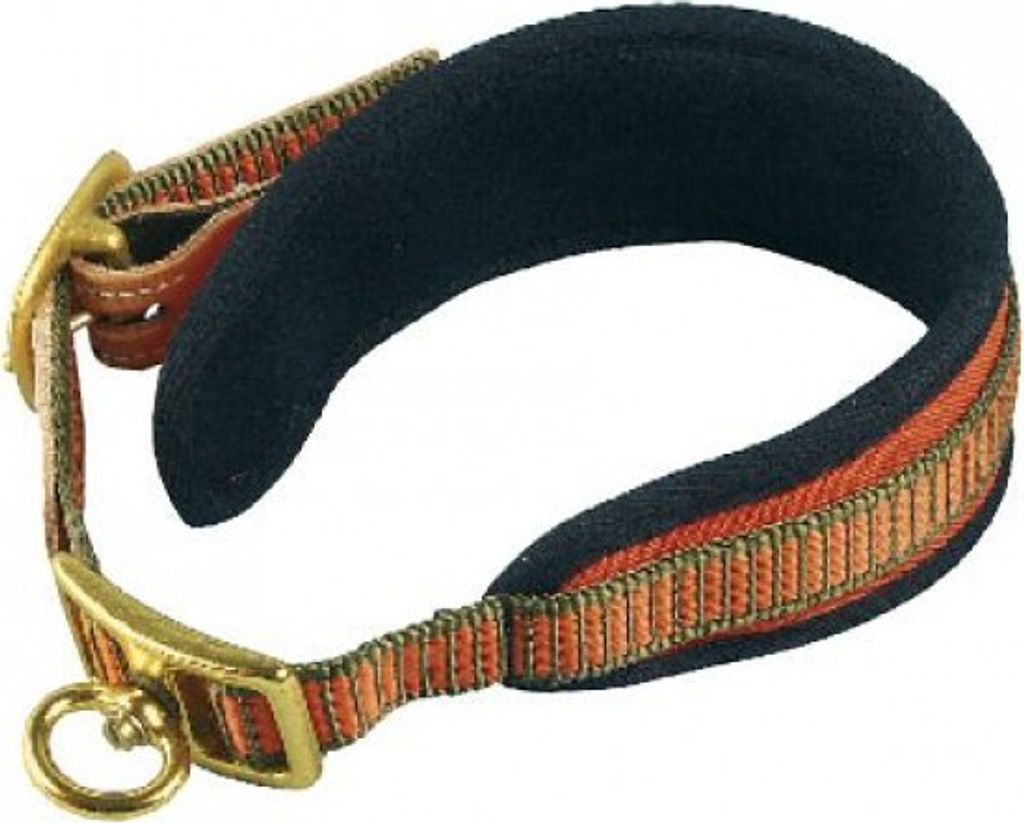 Niggeloh Schweißhalsung Schweißhalsband XS 30-40cm grün/orange