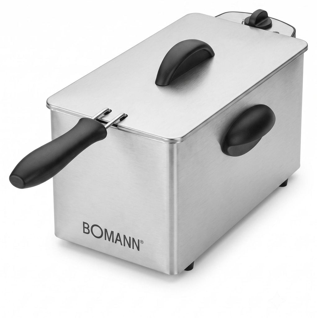 Bomann FR 2264 CB, Frytkownica, 3 l, 3 l, Pojedyńczy, Zdjęcie produktu 