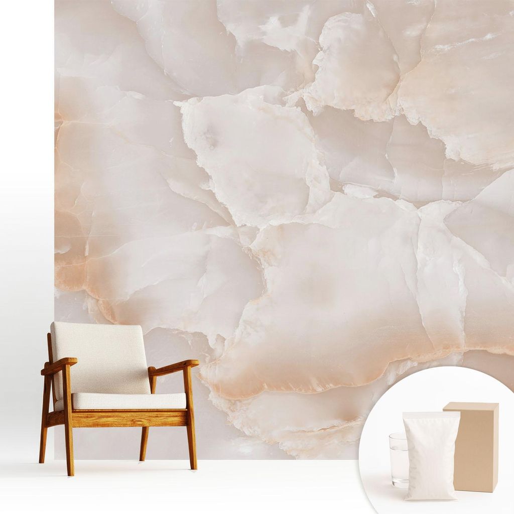 Fototapete - 250x250 cm - Tapete - Wandtapete - Wandbilder - Dekofolie - Tapete Folie - Wand - Dekoration - Wohnzimmer - Steinmuster
