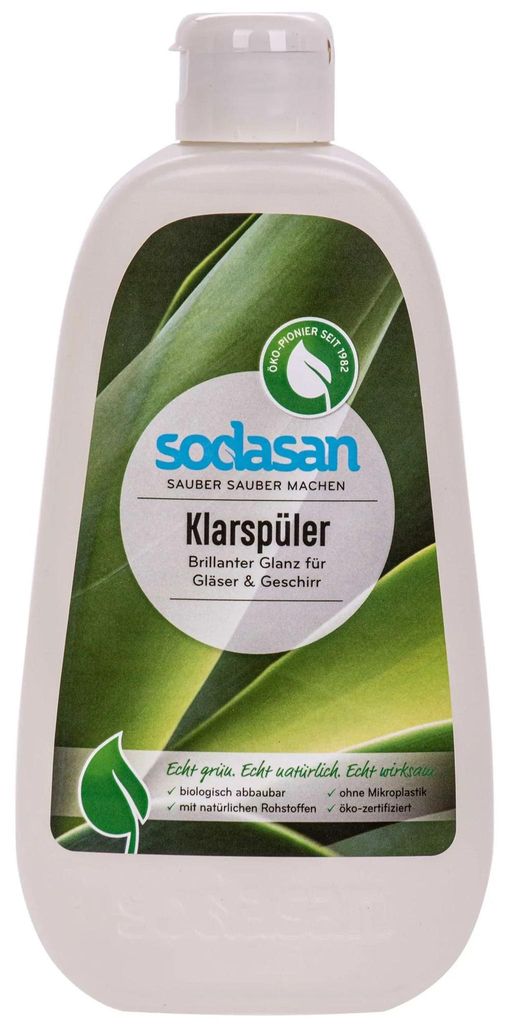 SODASAN 778196, Geschirrspüler-Klarspüler, Flüssigkeit, 500 Produktbild 