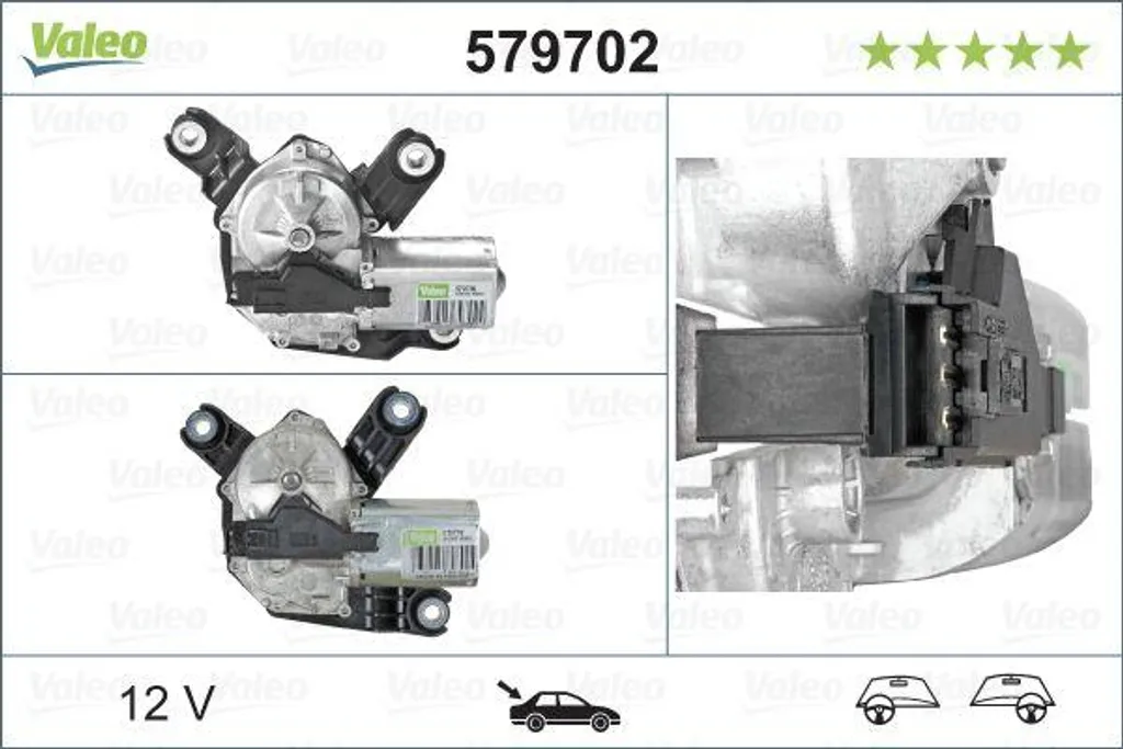 Moteur d'essuie-glace pour Opel Zafira - Remplacement OE 1273085