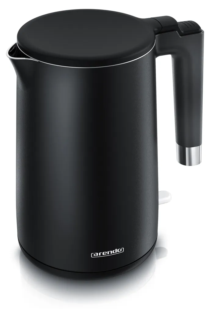 Bouilloire électrique double paroi 1,5L sans BPA Arendo CORE 2000W