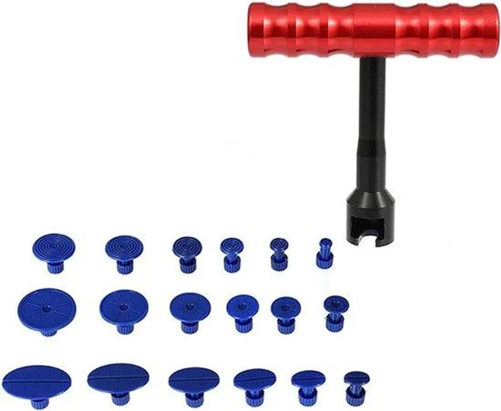Kit réparation carrosserie Trekker anti-grêle avec pastilles et métaux