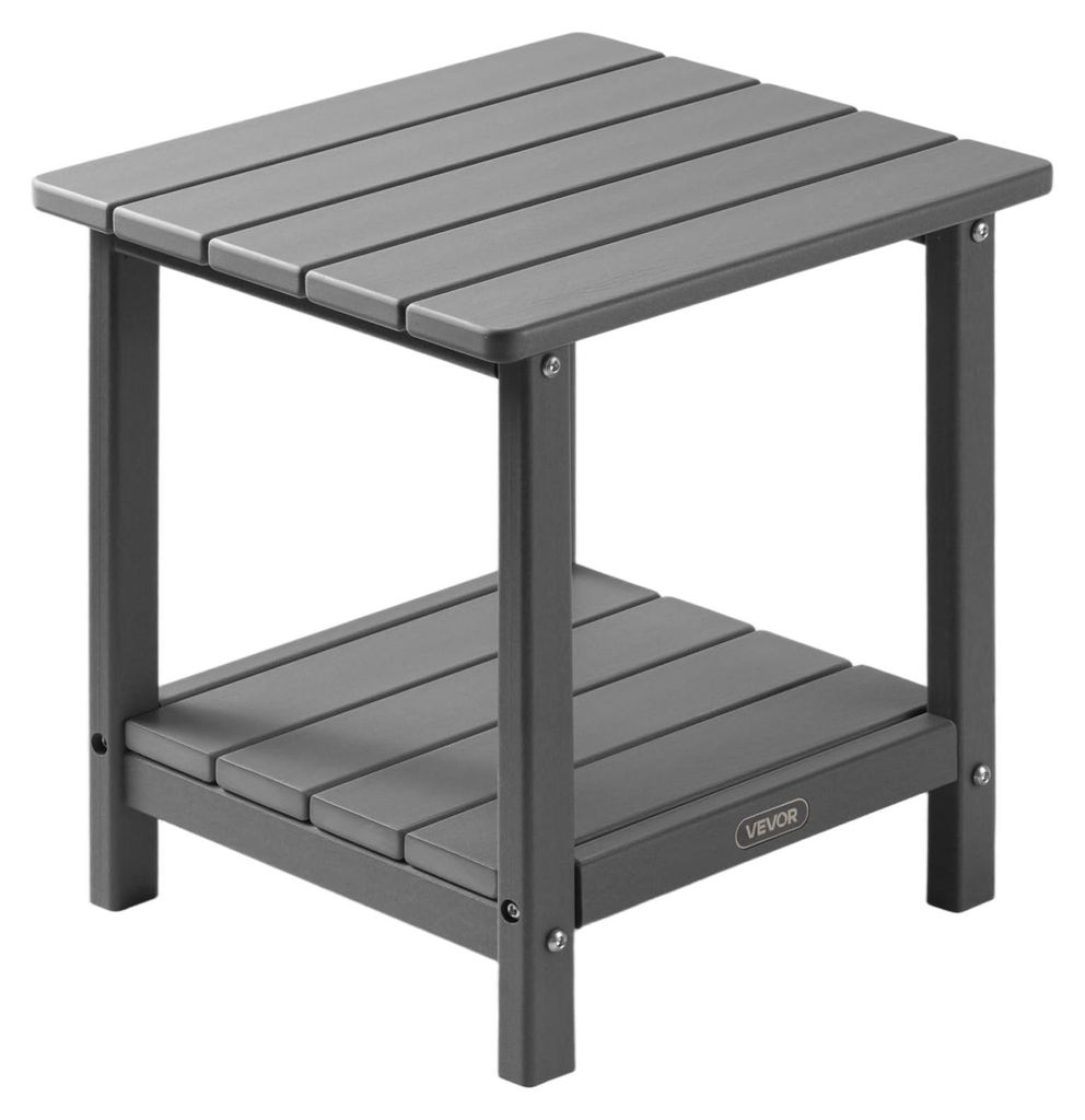VEVOR plastový odkládací stolek, 45x38x44 cm, zahradní Obrázek produktu 