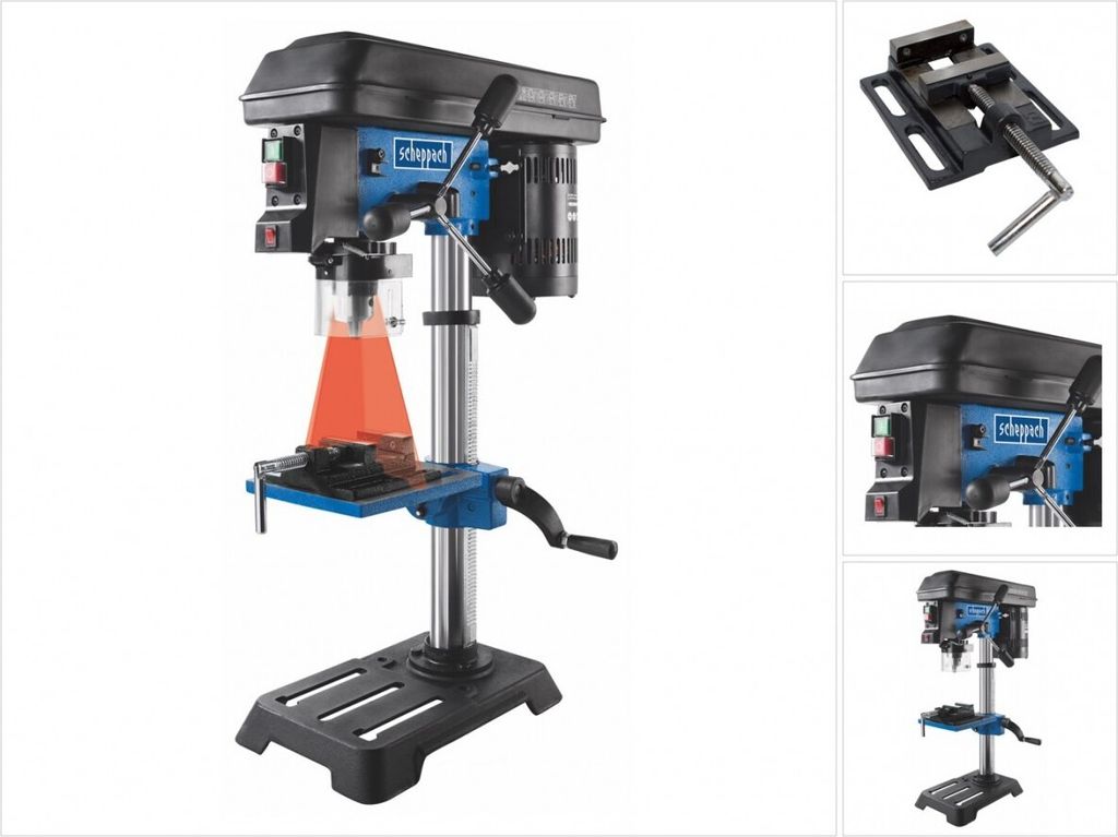 Wiertarka stołowa Scheppach DP16SL | 550W | uchwyt Zdjęcie produktu 