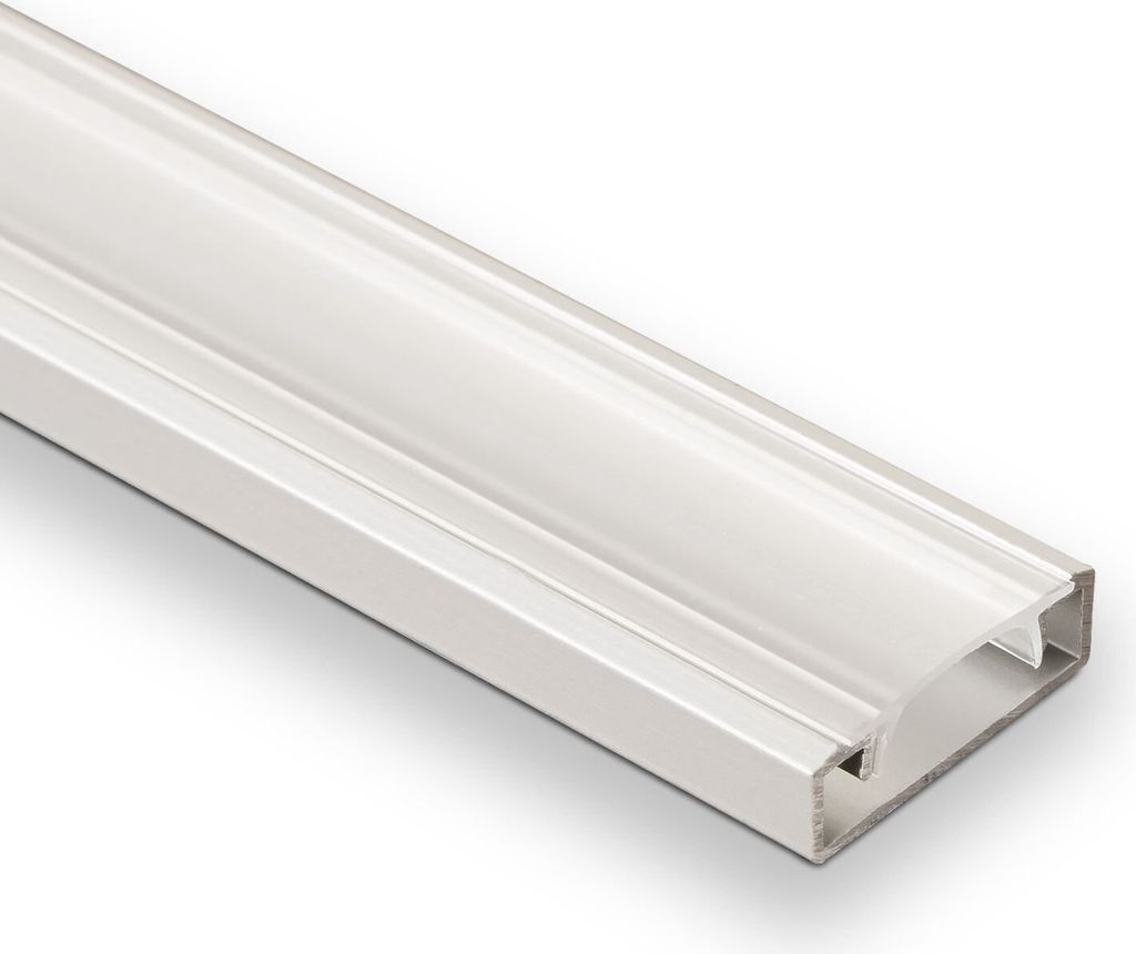 10 Stück LED Profil-33 mit klarer Abdeckung je 2m für LED Streifen