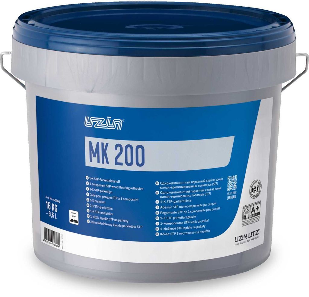 UZIN MK 200 Parkettklebstoff hartelastisch 16kg Produktbild 