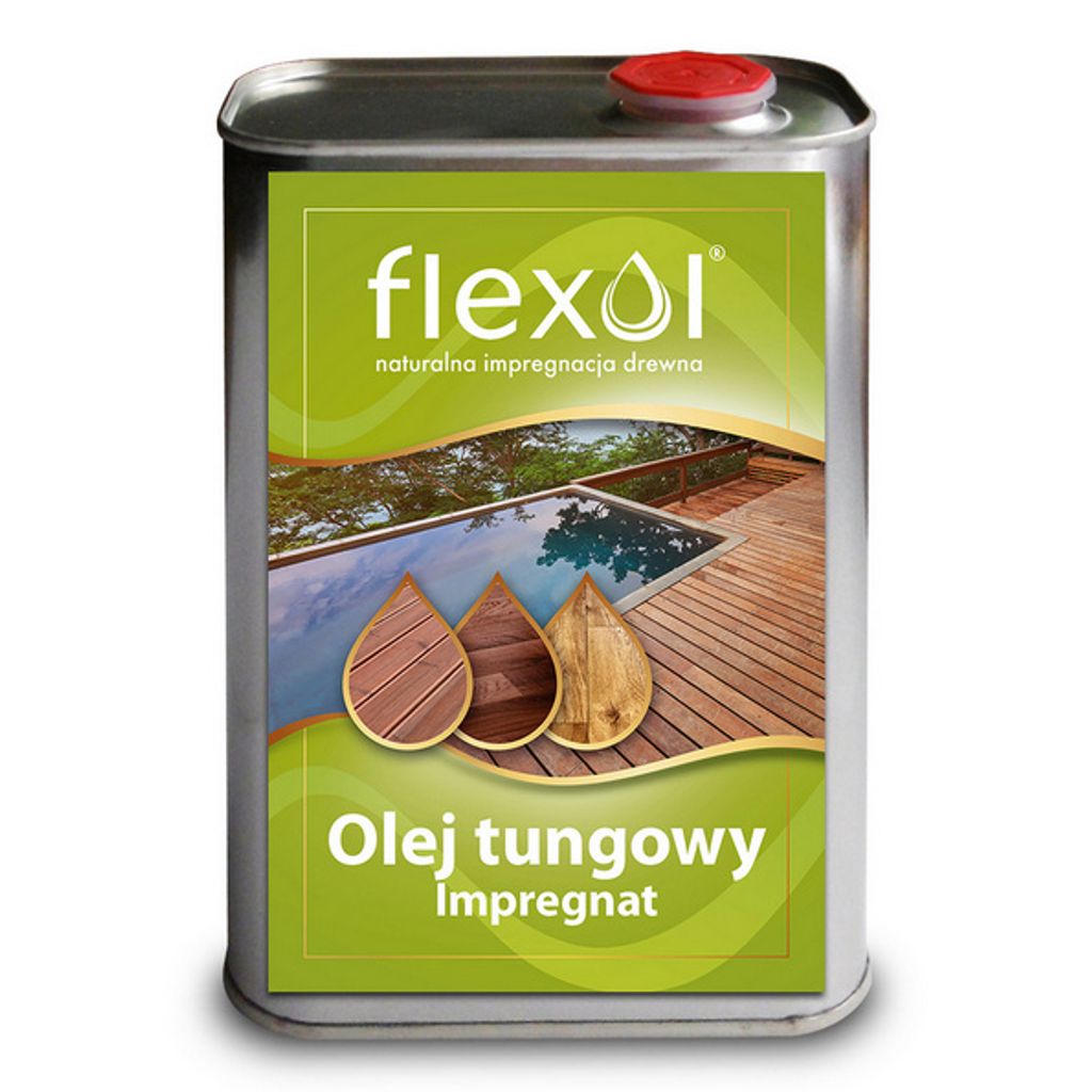 100% pures Tung Öl, für Innen & Außen, Holzimprägnierung Produktbild 
