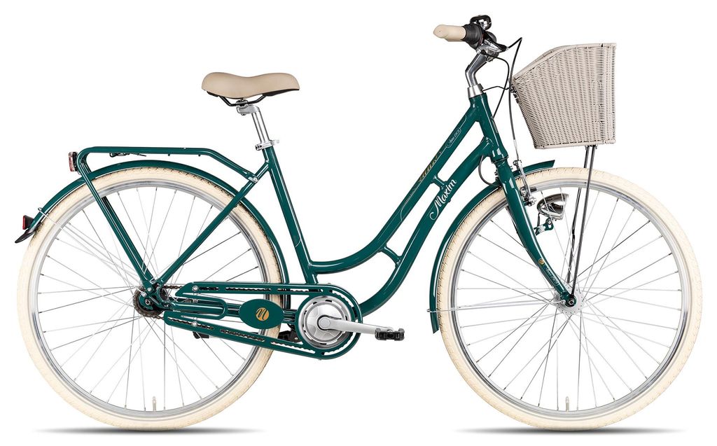 Maxim Anno 1902 Wave komfortables Citybike mit Korb 28 Zoll Produktbild 