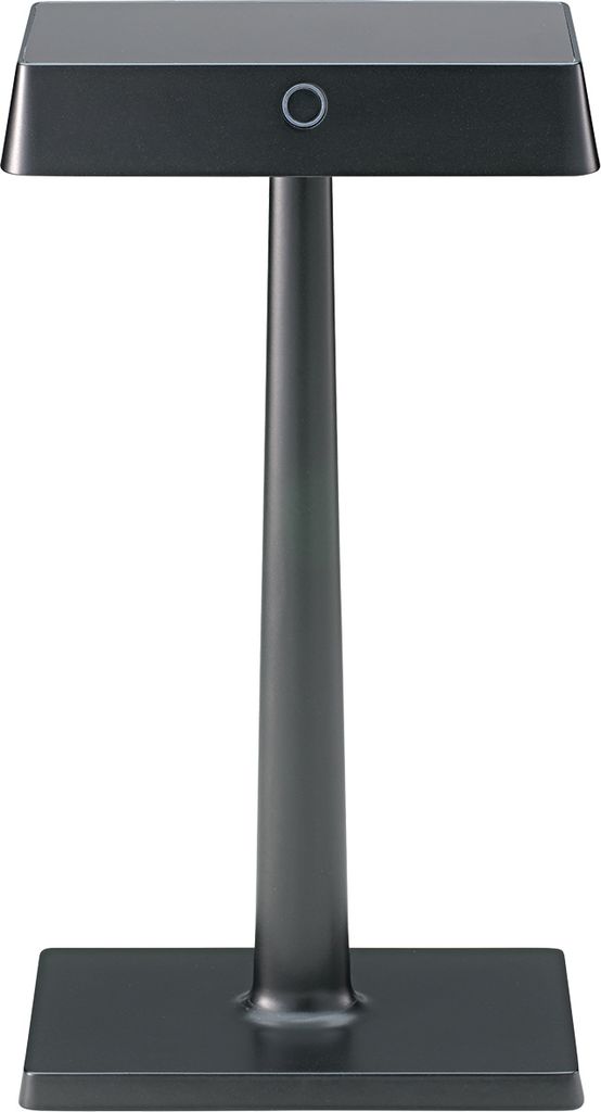 SIGOR Nucharge Akku-Tischleuchte schwarz 2,5W 2700K IP54 Ra85 dimmbar