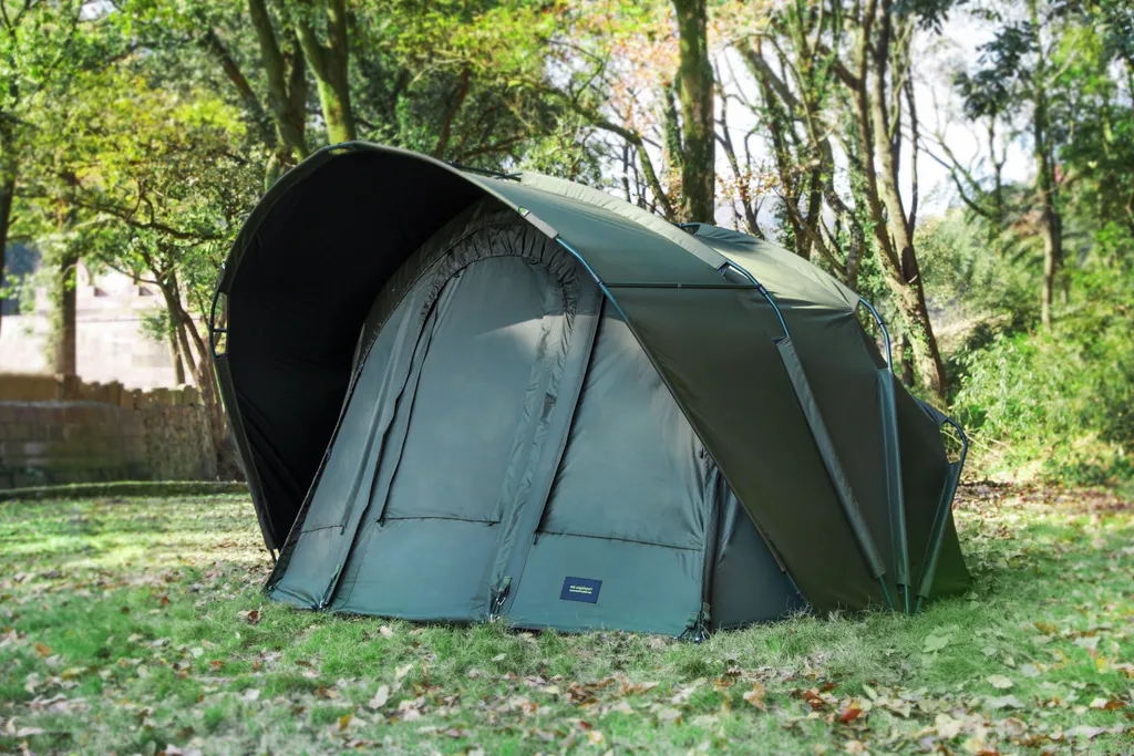Tente MK Fort Knox 2 Mann Dark Night 2.0 : fini l'humidité à la pêche !