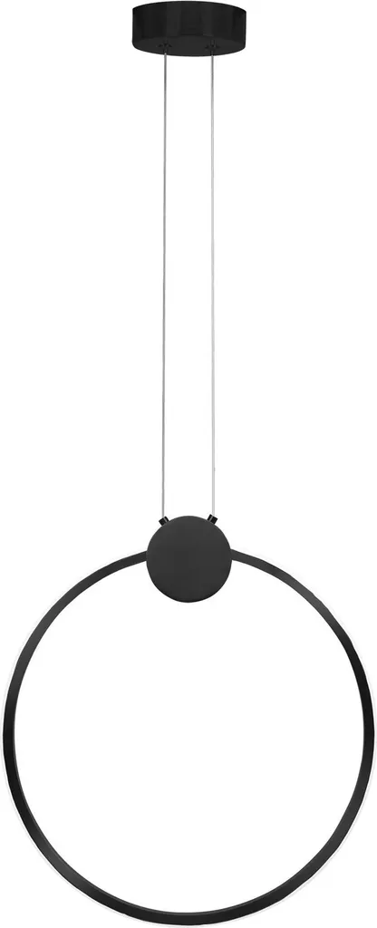 Lampada Pendente LED tooLight 40cm Nera | Elegante Ring per Interni
