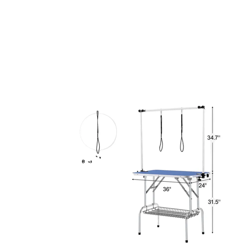 Table de soins pliable : fini le mal de dos pour toiletter vos animaux