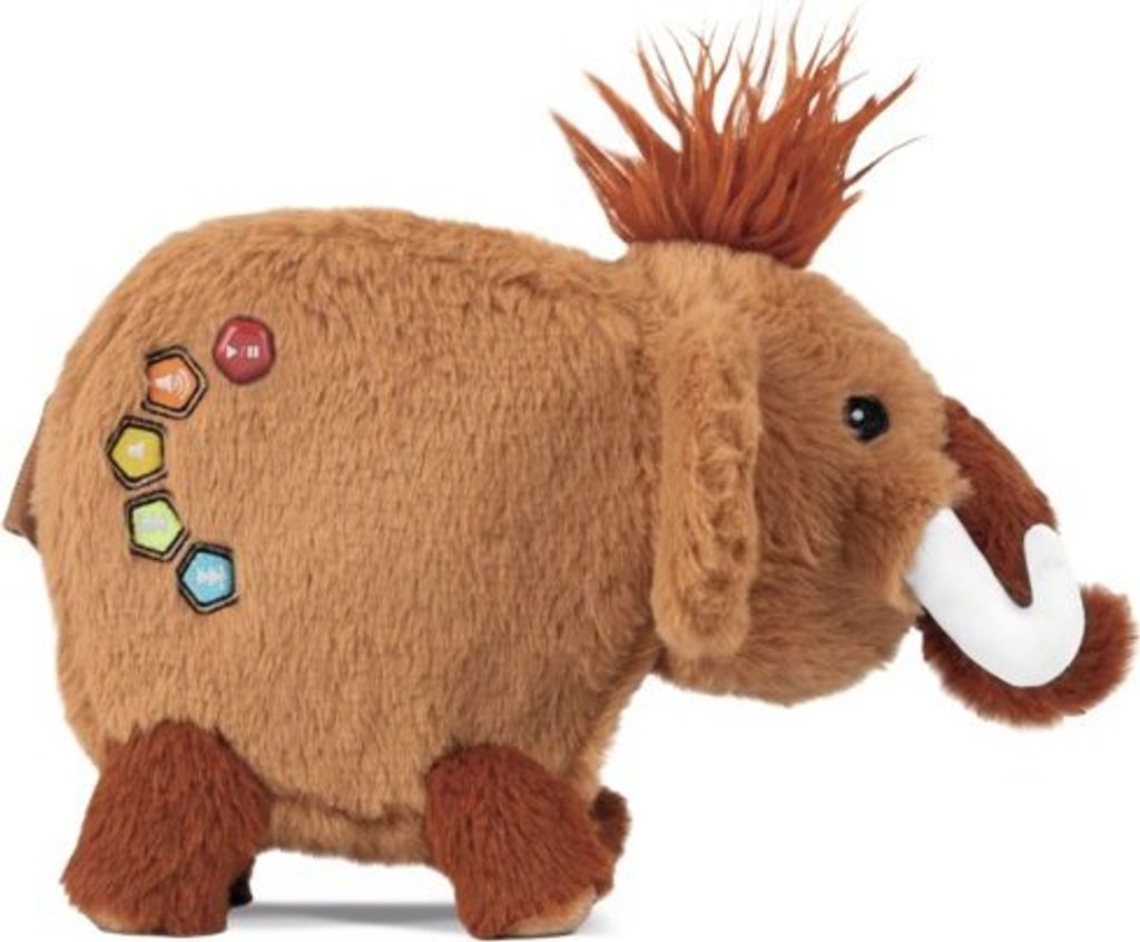 TechniSat Matti der MAMMUFANT | Flauschiger Bluetooth-Lautsprecher für Kinder