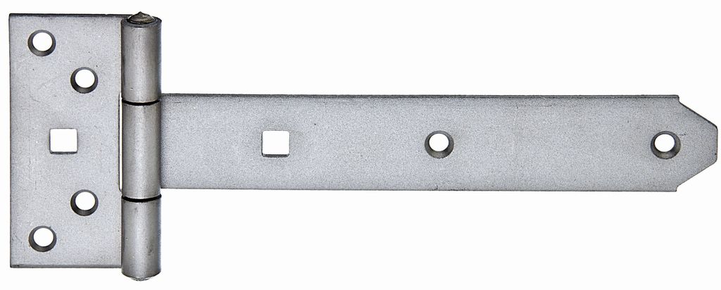 Alberts Kreuzgehänge | mit vernietetem Stift | Edelstahl | Band 192 x 34 mm | Scharnier 92 x 44 mm | 2er Set