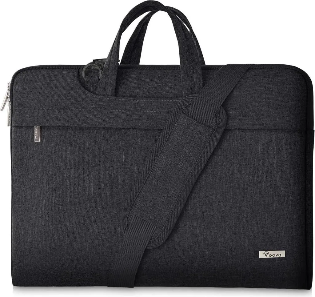 Voova Borsa Portatile 14 Pollici: Antiurto, Impermeabile e Super Pratica