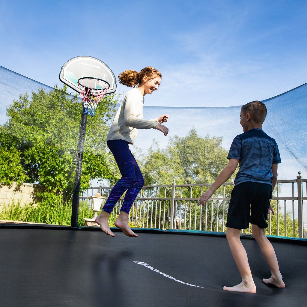 SONGMICS Sprungtuch für Trampolin Ø 366 cm 72 Ringe Produktbild 8