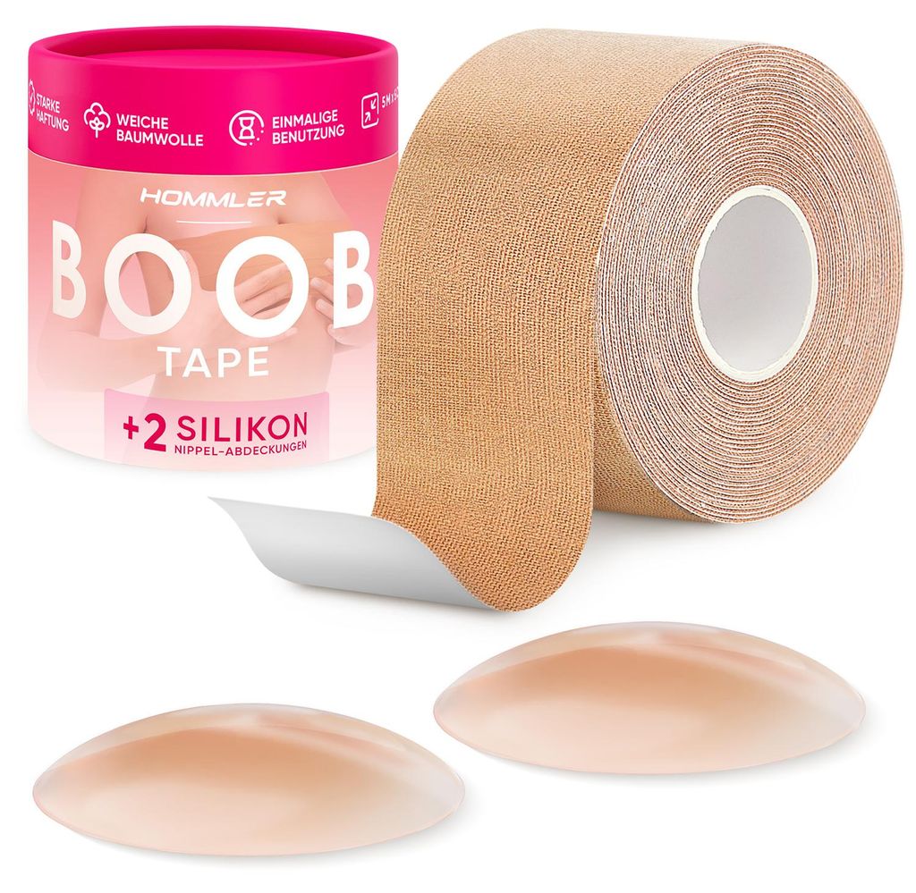 Klebe-BH Tape Brust Klebeband und Nippelpads Produktbild 