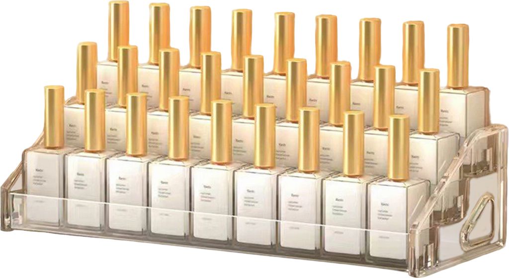 Nagellack-Organizer, Acryl-Präsentationsständer, transparentes Design, Mehrzweck-Sonnenbrillen-Organizer, Halter für ätherische Öle