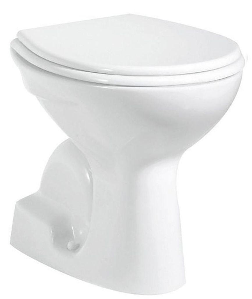 Creavit WC Becken, 36x54cm, Abgang senkrecht, weiß
