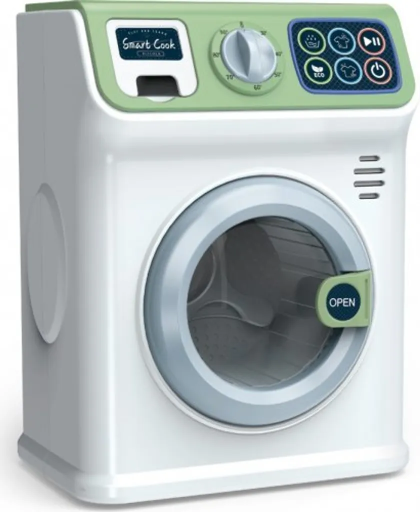 Machine à laver verte idéale pour les familles et le soin des bébés