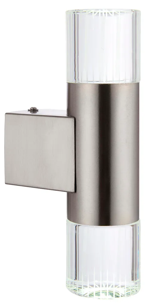 Applique murale LED extérieur en cristal chromé argent GRANT - 4