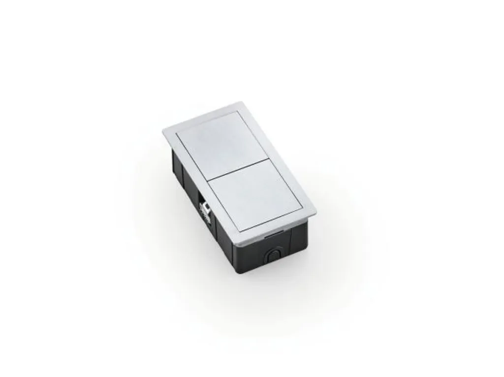 VersaHIT Mono Presa 16A Incasso IP54 Acciaio Inox Spazzolato