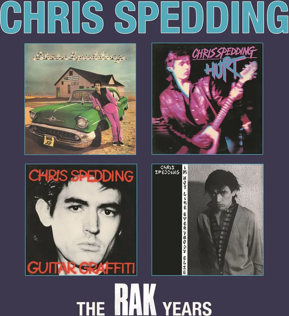 Coffret 4 CD Chris Spedding : The RAK Years 1975-1980 Édition Limitée