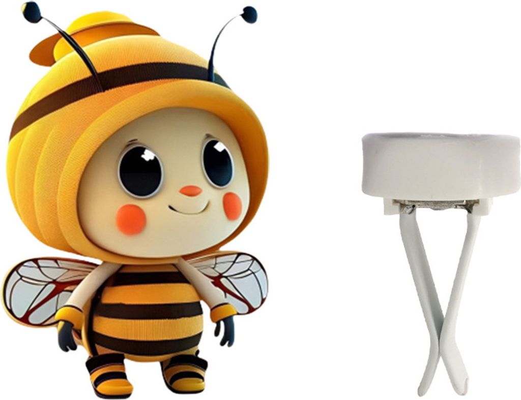 Little Bee Auto-Lüftungsclip, Lufterfrischer, süßer Parfümhalter für die Auto-Innenausstattung, für die Klimaanlage im Auto, Bienenform, Auto...
