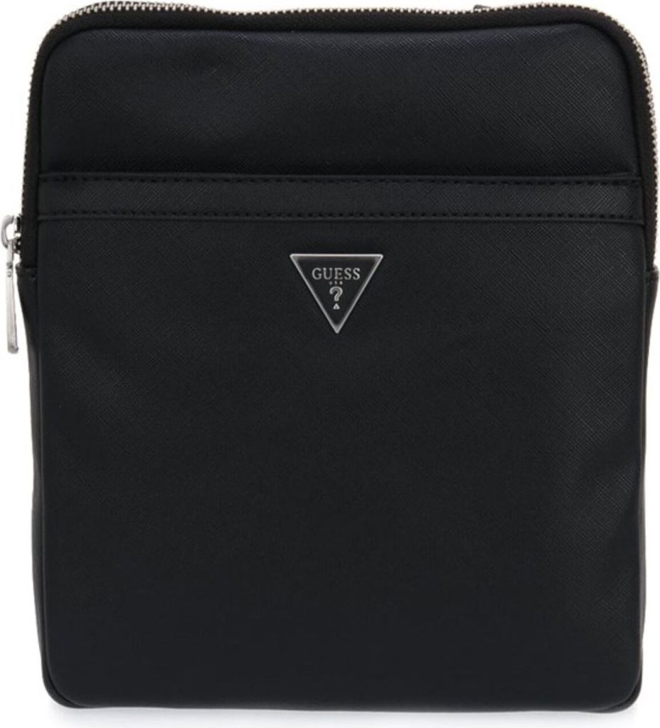 Guess Certosa Saffiano Smart Umhängetasche schwarz 23 x 19 x 2