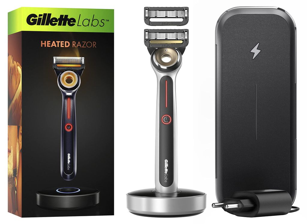 Gillette Labs, rasoio elettrico riscaldante per uomo, Immagine del prodotto 