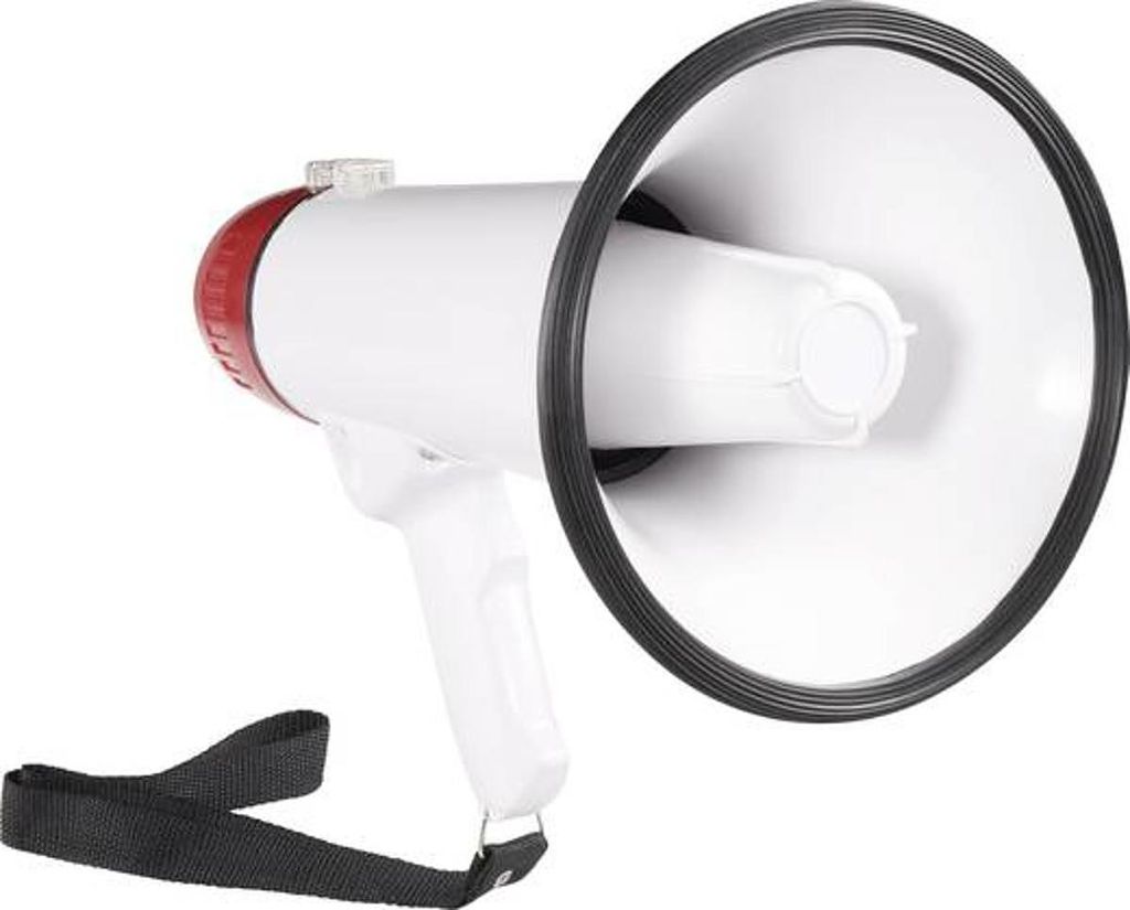 Megafono SpeaKa Professional XB-11SR con cinghia, funzione Immagine del prodotto 
