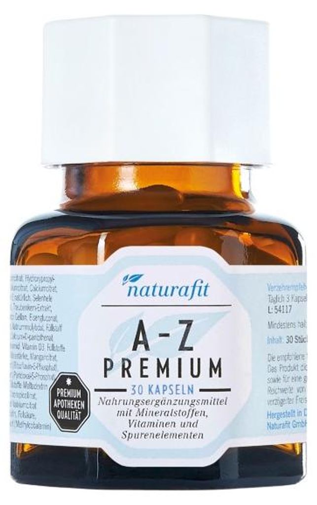 naturafit A-Z Premium Kapseln, 30 St. Kapseln