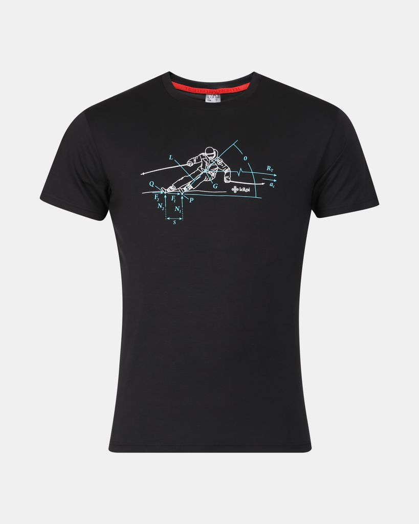 Technisches Herren-T-Shirt Kilpi MOARE-M, SCHWARZ, Größe M